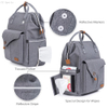 New Arrival large Diaper Bag Backpack with Reflective Stripe 