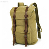 Factory Price High Quality Custom Design Vintage Men's Travel Canvas Backpack