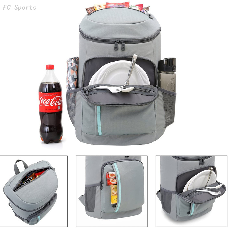 Multi-functional backpack ice wrapped Picnic insulated backpack 