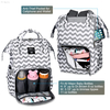 Large Baby Bag with Changing Pad Travel diaper bag backpack usb 