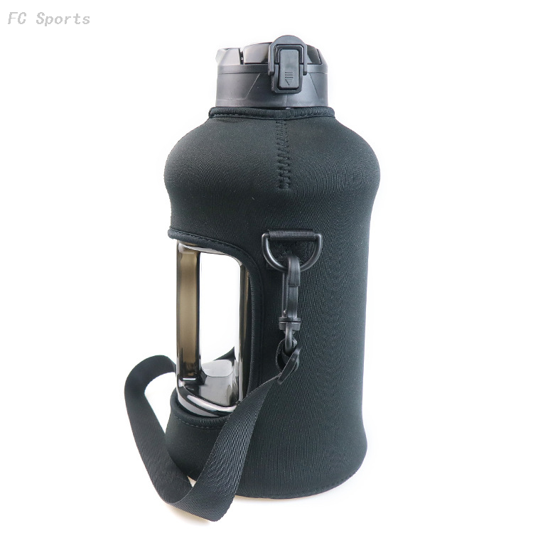 2.2L Large Capacity Plastic Portable Gym Sports Water Bottle Outdoor Fitness Soccer Running Sports Bottle Fitness Water Bottle
