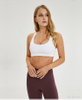 FC Sports Color Contrast Underwear Yoga Fitness Belt Beauty Back Gather Shockproof Running Wear Bra Women Wholesale