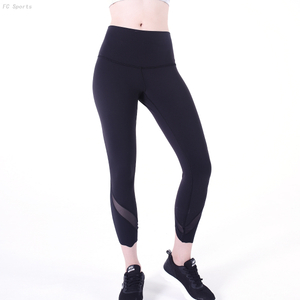 FC Sports Legging Yoga Pants Dry Fit Stretch Breathable Fitness Clothes Active Wear for Women