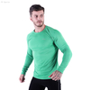 FC Sports Men Clothing Long Shirts Round Neck Tops Gym Yoga Train Wear Running Garments