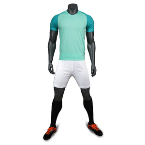 Short-Sleeve Soccer Uniforms Jersey and Shorts Set