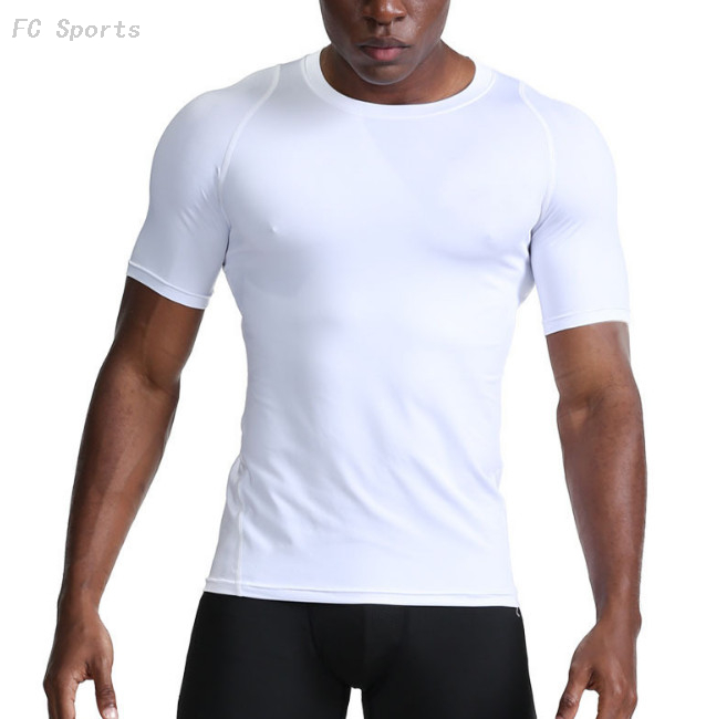 Sports top tight-fitting wicking breathable fitness suit Running training short-sleeved t-shirt