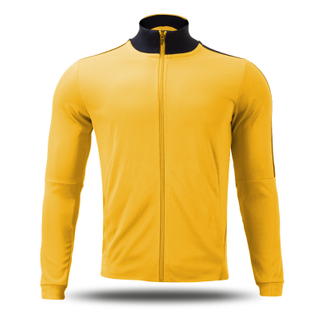 Long Sleeve Soccer Training Jacket For Men Warm Up Jacket Full Zip