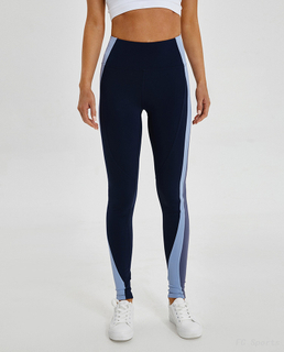 FC Sports Yoga Legging High-waist Contrast Color Workouts Clothes Active Wear for Women 2019