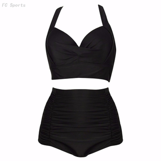 FC Sports Split Ladies Swimming Suit New Tankinic Beach Sexy Women Big Size 2019