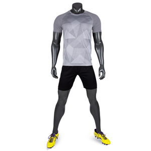 Short-Sleeve Soccer Uniforms Jersey and Shorts Set