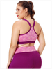 High Quality Active Gym Wear Running Bra Sports Wear Yoga Train For Women Big Size AOP
