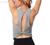 Yoga wear,Back hollow design,Waist knot design , wicking and breathable