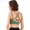 Breathable and quick-drying sports underwear women running shock-collecting yoga vest fitness bra
